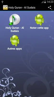 Holy Quran - Al Sudais android App screenshot 3